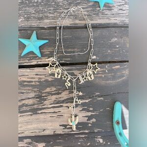 Hand made two  layer necklace